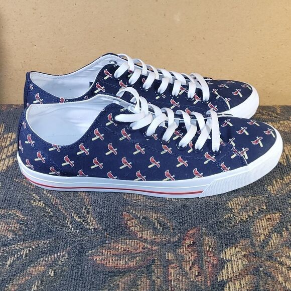 Row Unisex One St. Louis Cardinals Lace-Up Sneaker- Size M10.5/W12 - Picture 2 of 10